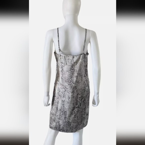 White House Black Market Women's Snake Print Slip Mini Dress_8 - Picture 3 of 10